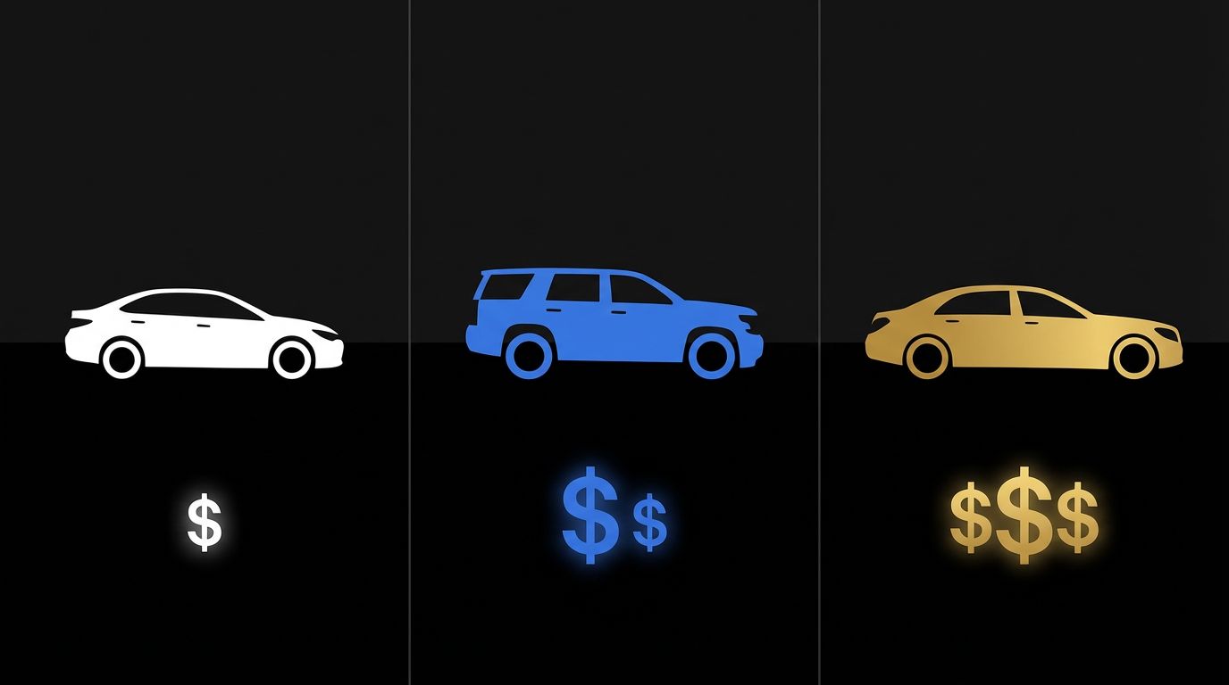 UberX vs UberXL vs Uber Black vs Uber Comfort: which ride type should you choose?